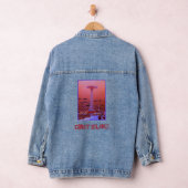 Parachute Jump Psychedelic Denim Jacket Jeansjacke (Hangar)