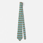 Parachute Jump Tower Neck Tie Krawatte (Vorderseite)