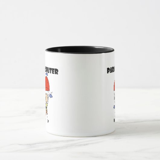 Parachuter T-Shirts und Geschenke Tasse (Zentrum)