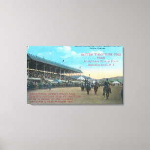 Parade auf lagerin Montana-Staat FairHelena, M.Ü. Leinwanddruck