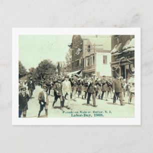 Parade, Butler, New Jersey Vintage Postkarte