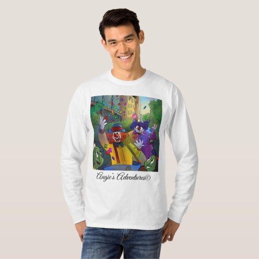 Parade Clown Shirt Spaß!! BaumwollT - Shirt (Vorne ganz)