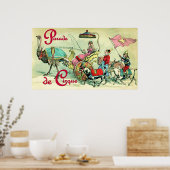 Parade de Cirque ~ Vintages Circus Poster (Küche)