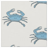 Parade der Blauen Krebse Stoff (Nahaufnahme)