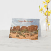 Parade der Elefanten - Arches-Nationalpark Karte (Gelbe Blume)