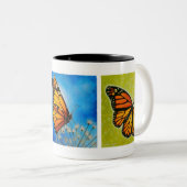 Parade der Monarch-Tasse Zweifarbige Tasse (VorderseiteRechts)