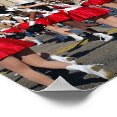 Parade der Rose Texas Marchers Poster (Ecke)