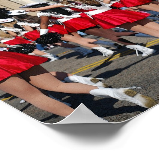 Parade der Rose Texas Marchers Poster (Ecke)