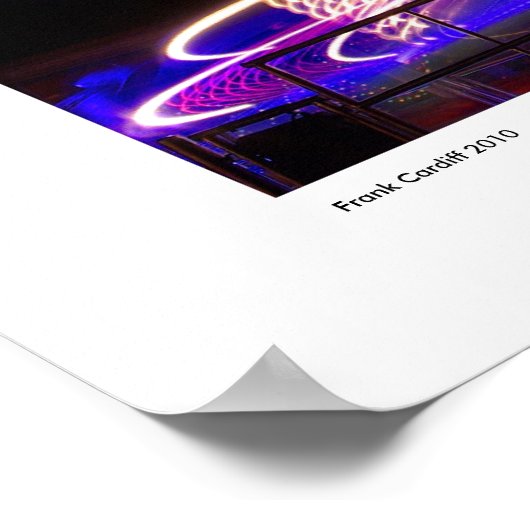 Parade des Lichtes Poster (Ecke)