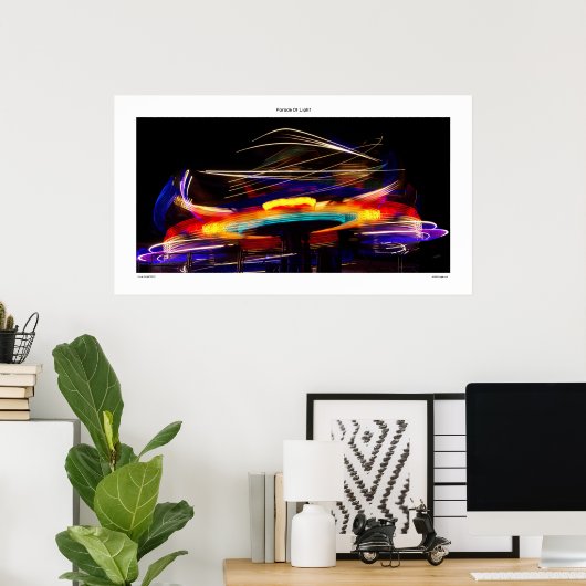 Parade des Lichtes Poster (Heimbüro)