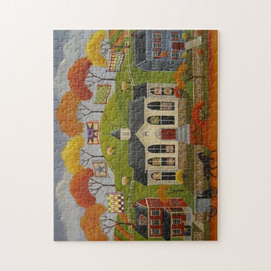 Parade des Steppdecken-Puzzlespiels Puzzle (Vertikal)