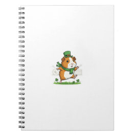Parade Fan Meerschweinchen St.Patrick's Day Notizblock