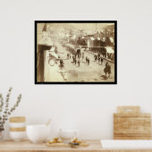 Parade feiert Deadwood Gold Silver SD 1888 Poster (Küche)