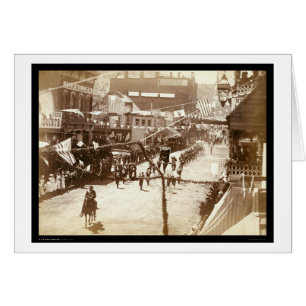 Parade feiert Deadwood Railroad SD 1888