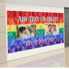 Parade Gay Party Gay Pride Parade Rainbow Flag Banner
