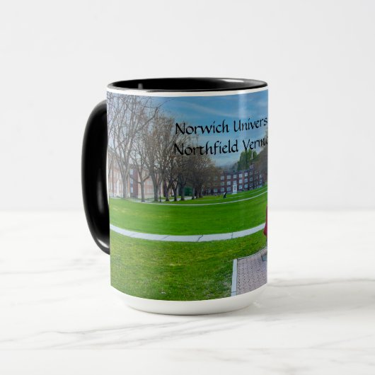 Parade Ground an der Norwich University Tasse (Vorderseite Links)