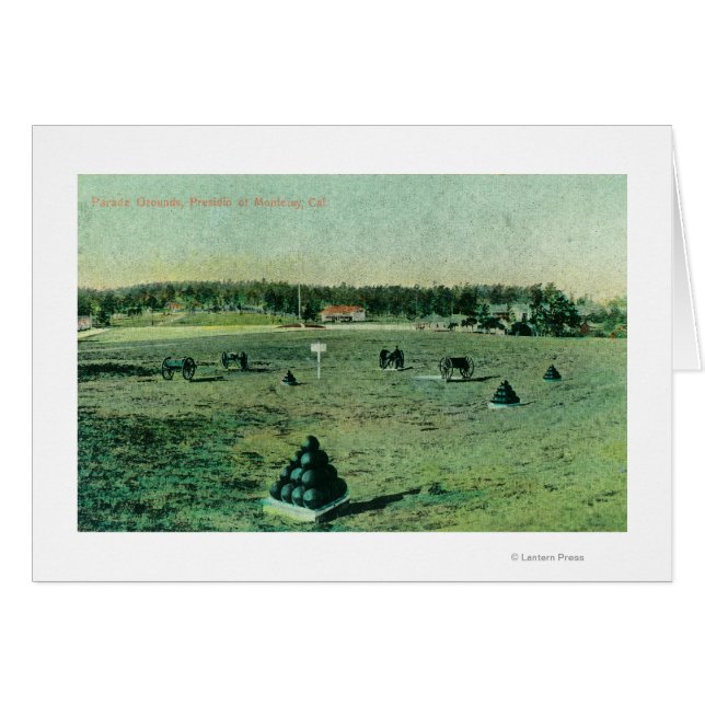 Parade Grounds View bei Presidio (Vorderseite (Horizontal))