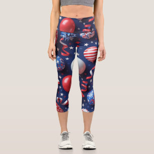 Parade im Himmel Capri Leggings