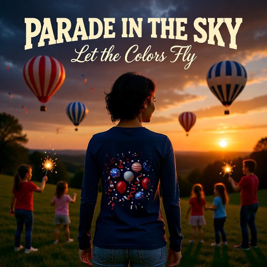 Parade im Himmel Tri-Blend Shirt