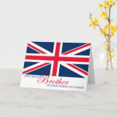 Parade übergeben Glückwunsch für Bruder Karte (Gelbe Blume)