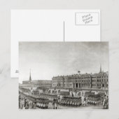 Parade vor dem Kaiserpalast Postkarte (Vorne/Hinten)
