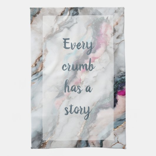 Parade - Weiß Geschirrtuch (Vertikal)