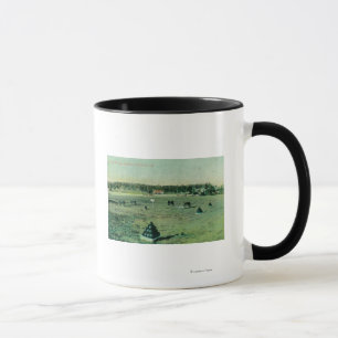 Paradeplätze sehen beim Presidio an Tasse