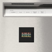 Paradiddle Drummer Geschenk Drumset Magnet (In Situ (Geschirrspüler))