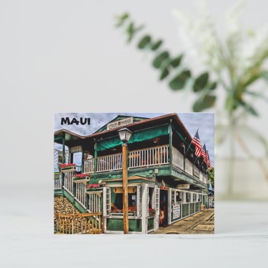 Paradies 21 Postkarte (Stehend Vorderseite)