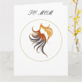 Paradies 2 Muttertagskarte Karte (Gelbe Blume)