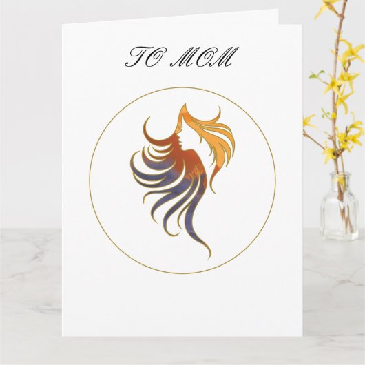 Paradies 2 Muttertagskarte Karte (Gelbe Blume)