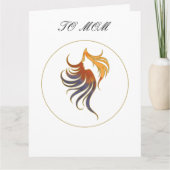 Paradies 2 Muttertagskarte Karte (Vorderseite)