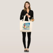 Paradies-Caye Tasche (Vorderseite (Model))