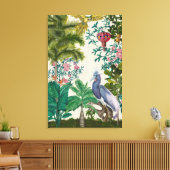 Paradies Chinoiserie 2 Leinwanddruck (Insitu (Wohnzimmer))