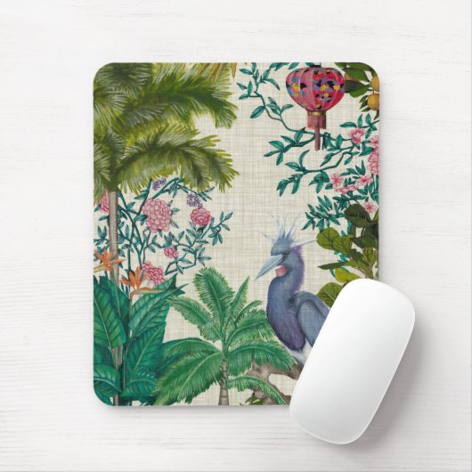 Paradies Chinoiserie Mousepad (Mit Mouse)
