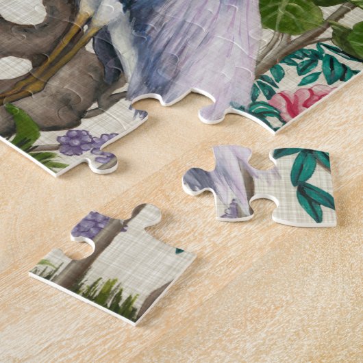 Paradies Chinoiserie Puzzle (Seite)