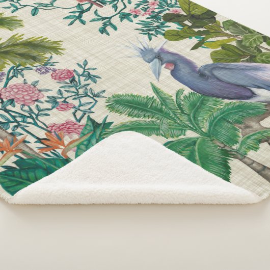 Paradies Chinoiserie Sherpadecke (3/4)
