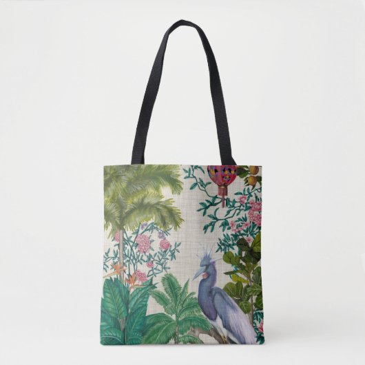 Paradies Chinoiserie Tasche (Vorderseite)