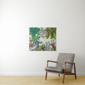 Paradies Chinoiserie Wandteppich (Beispiel (Horizontal))