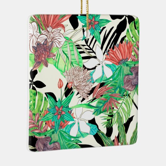 Paradies der Flora II Keramikornament (Rechts)