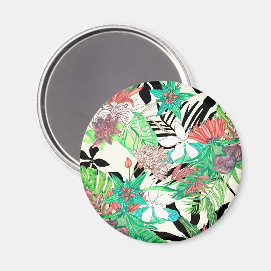 Paradies der Flora II Magnet (Vorderseite/Rückseite)