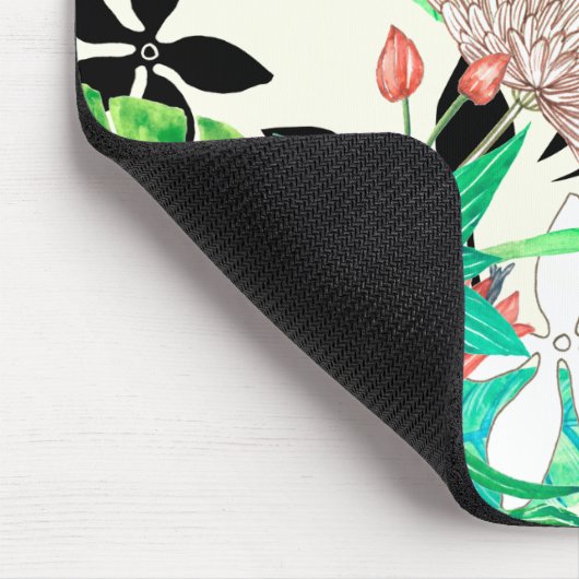 Paradies der Flora II Mousepad (Ecke)