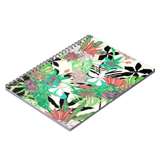 Paradies der Flora II Notizblock (Linke Seite)