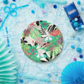 Paradies der Flora II Pappteller (Party)