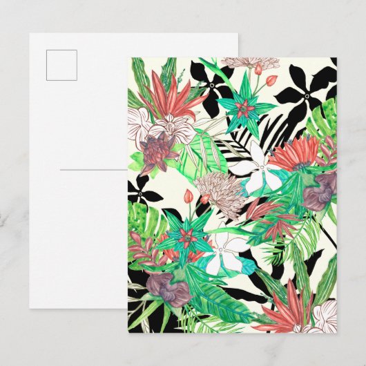 Paradies der Flora II Postkarte (Vorne/Hinten)