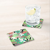 Paradies der Flora II Rechteckiger Pappuntersetzer (Vor Ort)