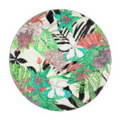 Paradies der Flora II Schneidebrett (Vorderseite)