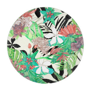 Paradies der Flora II Schneidebrett