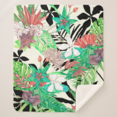 Paradies der Flora II Sherpadecke (Vorderseite)