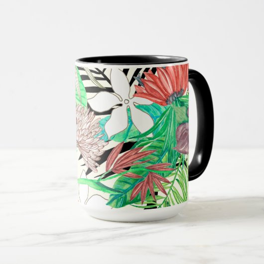 Paradies der Flora II Tasse (VorderseiteRechts)